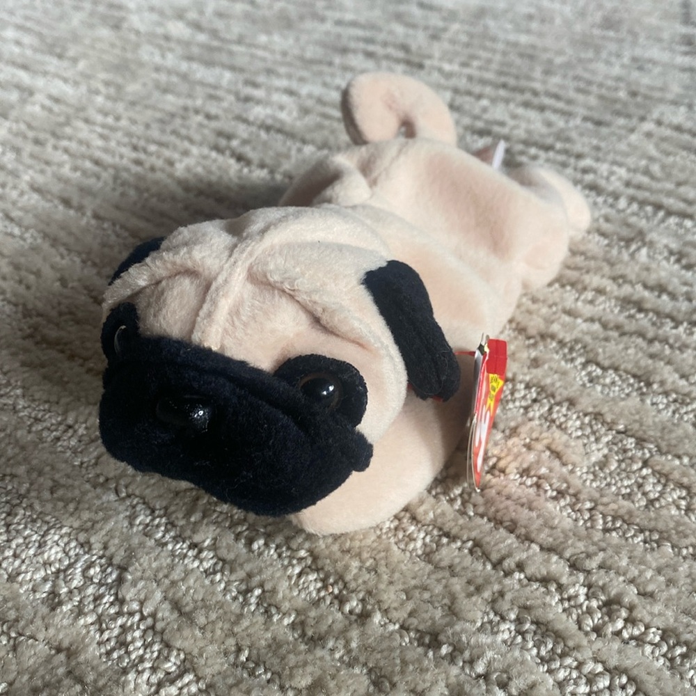 Ty Beanie Baby Pugsly style 4106